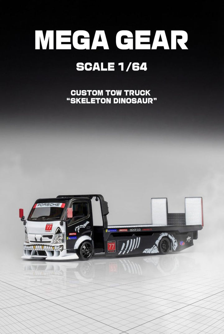 Mega Gear 1:64 MG Trailer Bone Dragon Metallic Black MG-643