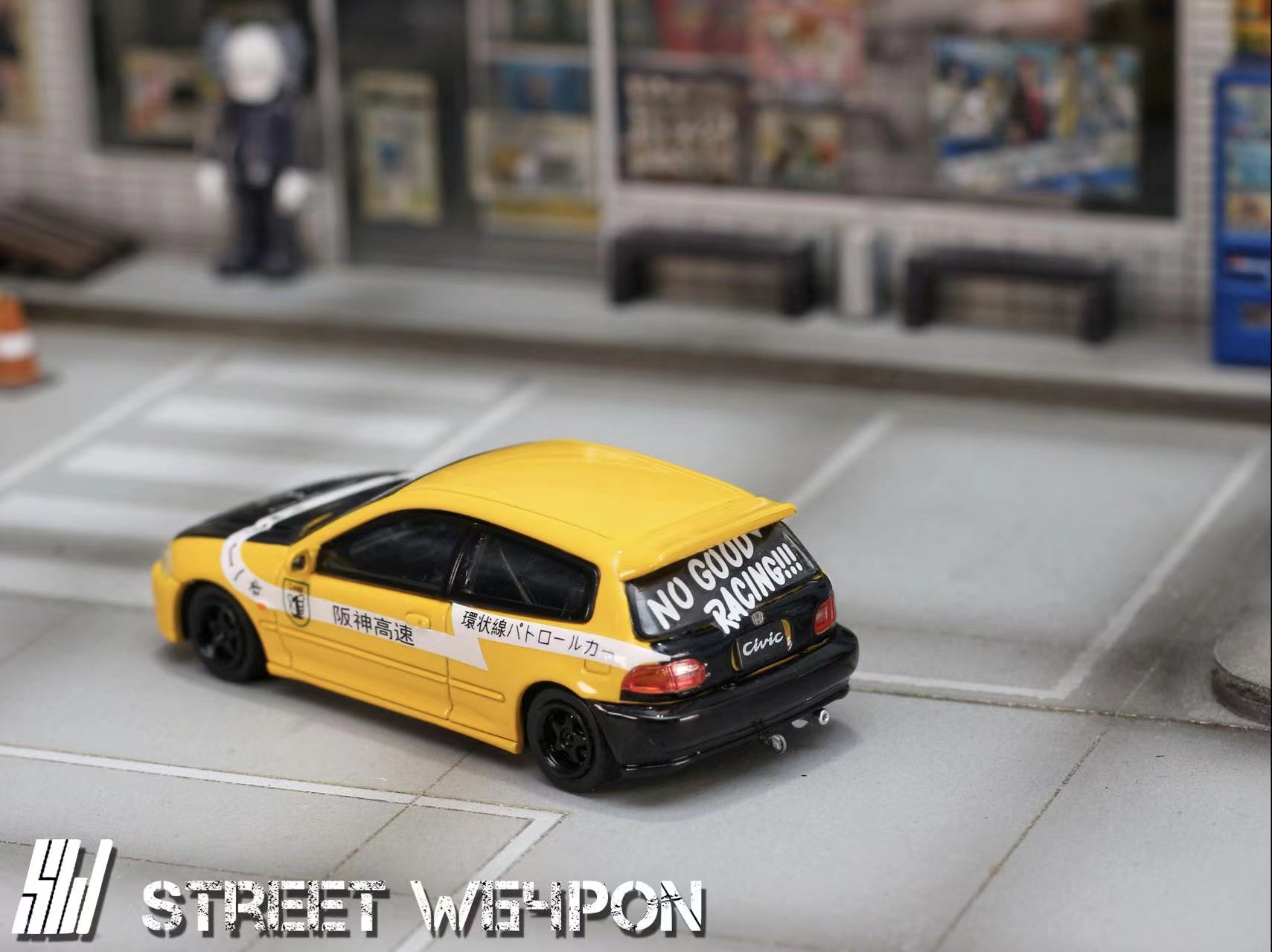 Street Weapon 1:64 Honda Civic EG6 (2 Colours) – Horizon Diecast