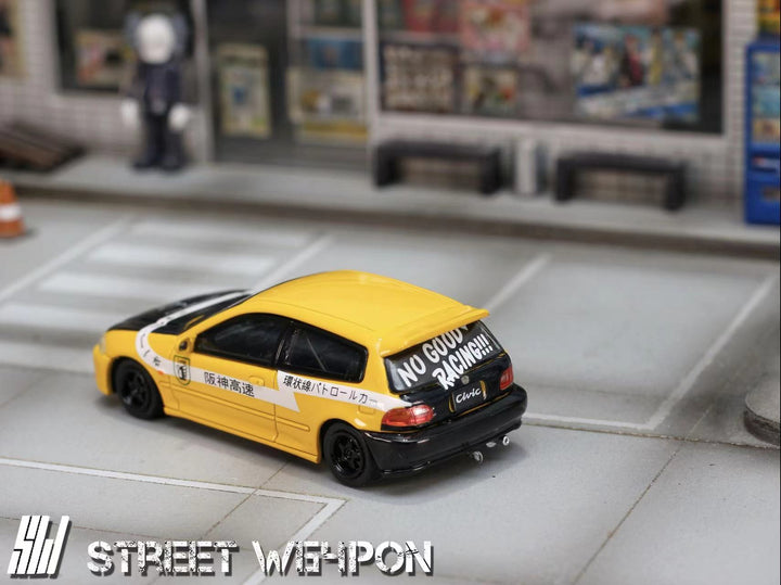 [Preorder] Street Weapon 1:64 Honda Civic EG6 (2 Colours)