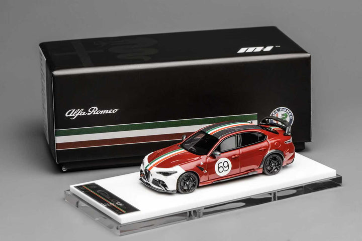 MOTORHELIX 1:64 Alfa Romeo Giulia GTAm (3 Colors)