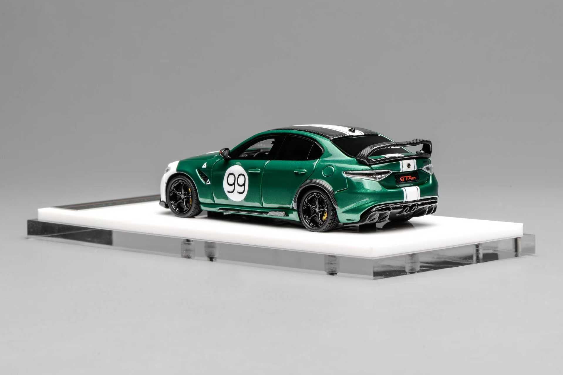 MOTORHELIX 1:64 Alfa Romeo Giulia GTAm (3 Colors) – Horizon Diecast