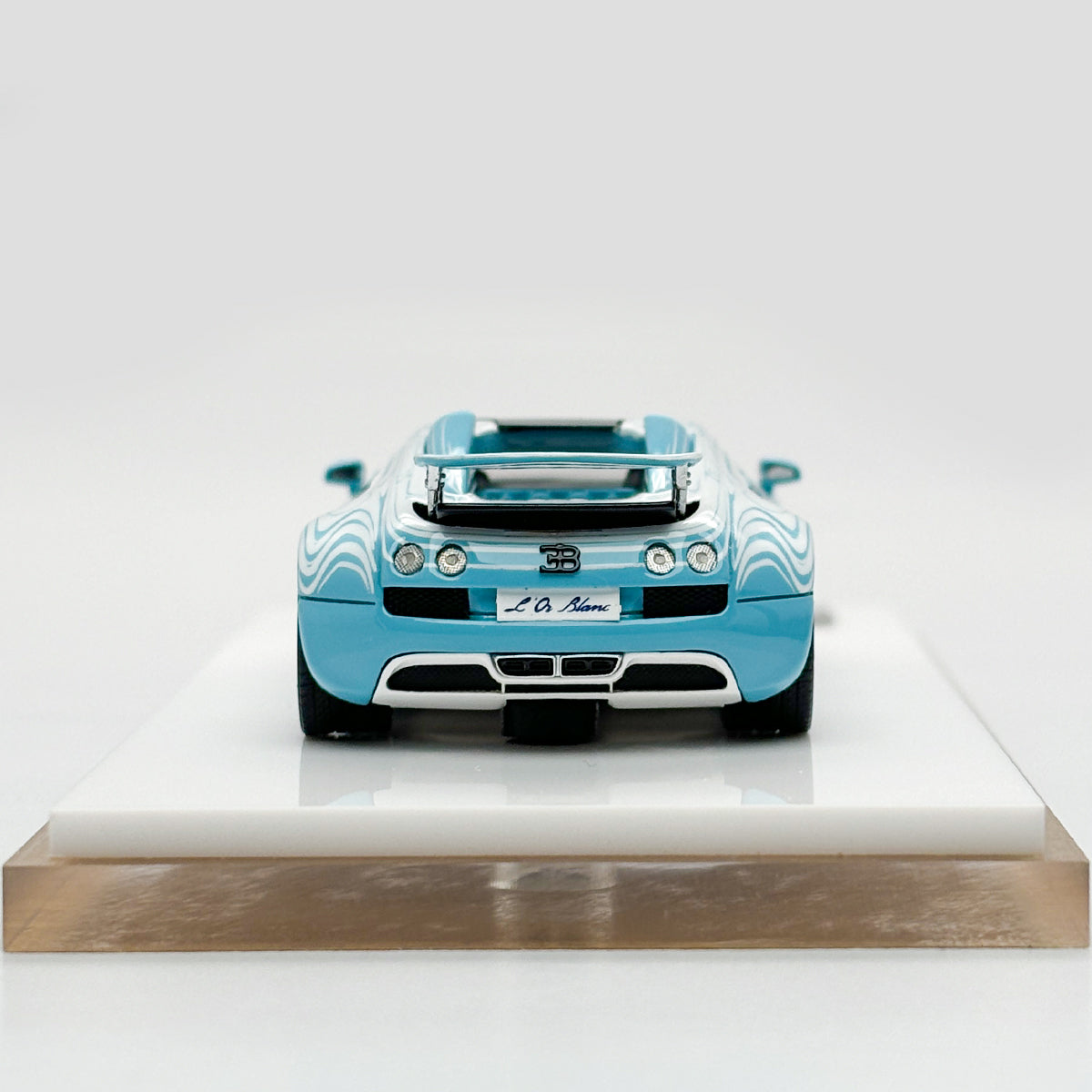 LJM Model 1:64 Bugatti Ceramic Dragon Sky Blue – Horizon Diecast