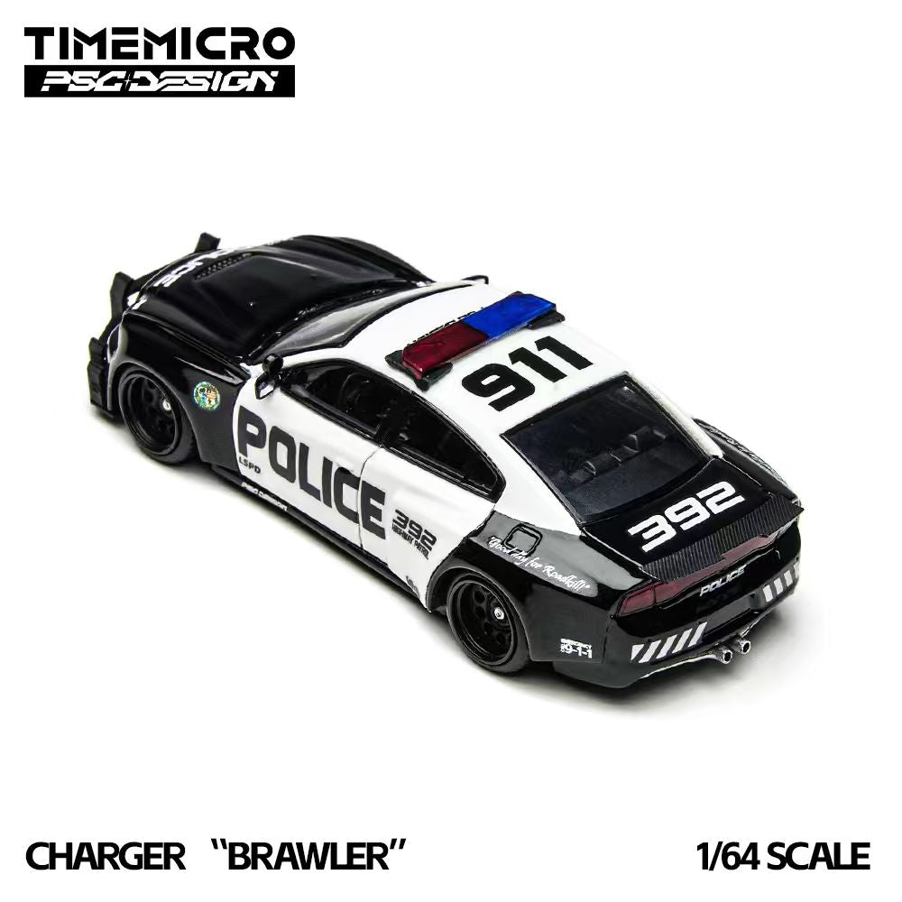 [Preorder] TimeMicro X PSC DESIGN 1:64 ”Charger "Brawler" LSPD TM648201