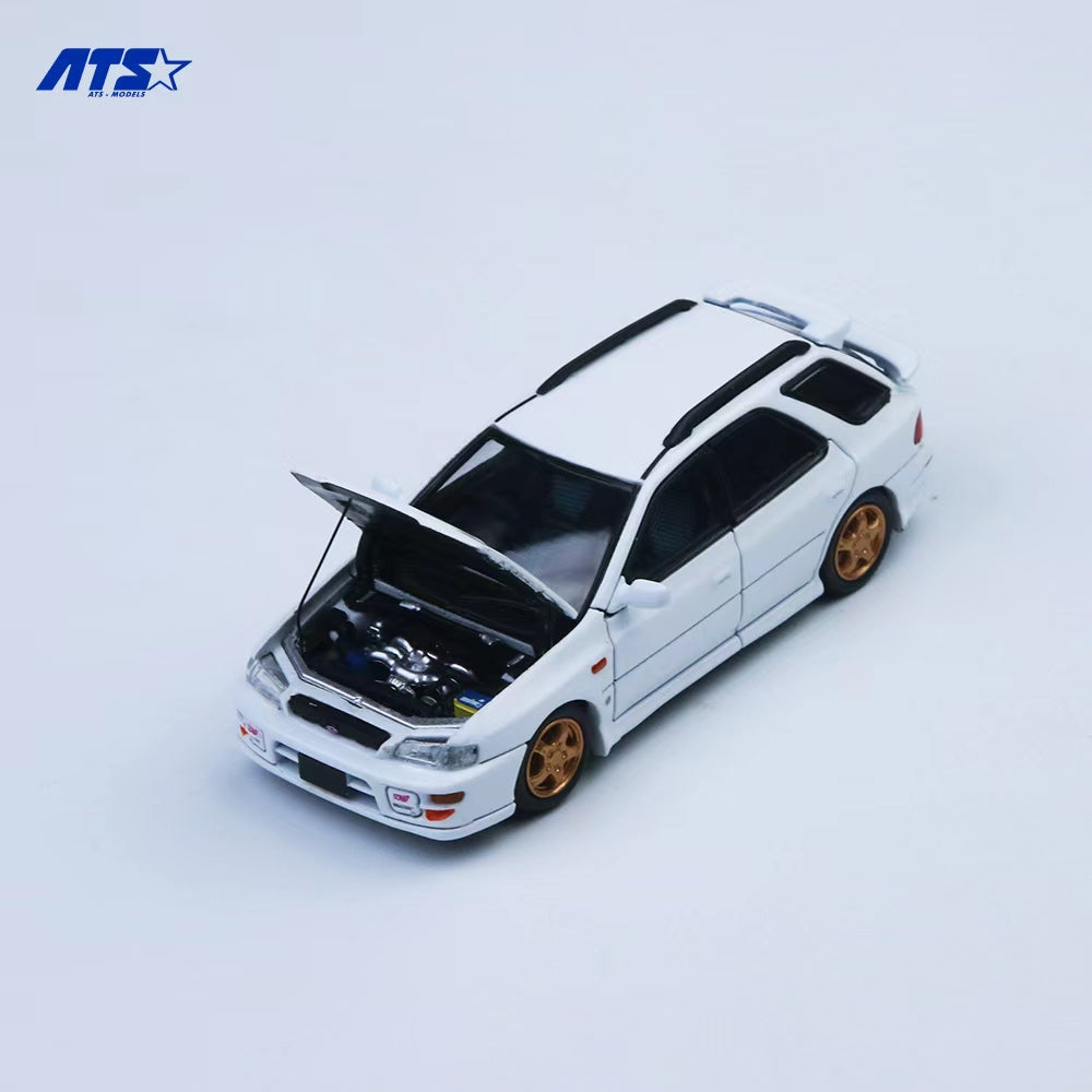 [Preorder] ATS Model 1:64 Subaru IMPREZA WRX White ATS881503