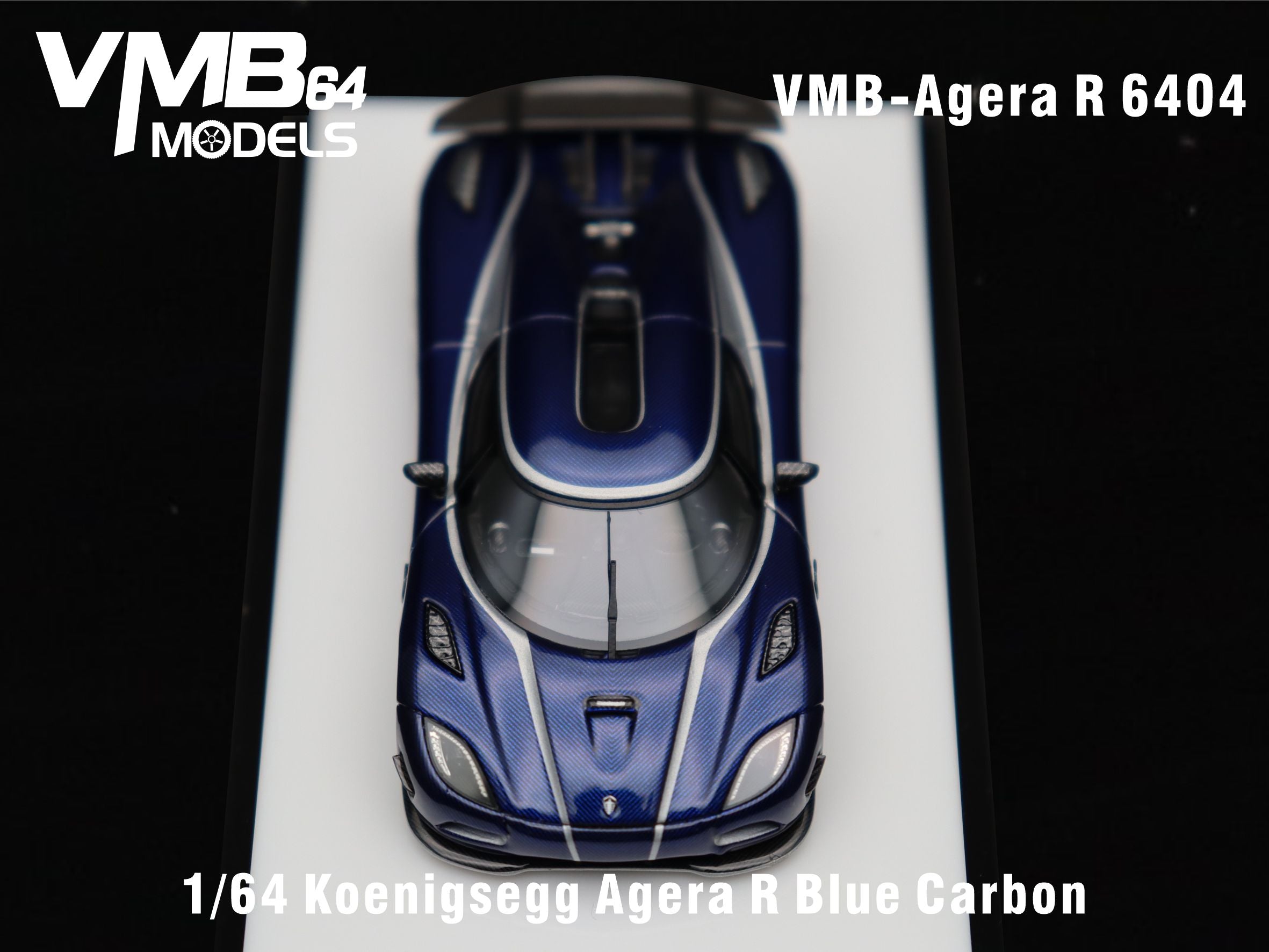 Preorder] VMB 1:64 Koenigsegg Agera R Blue – Horizon Diecast