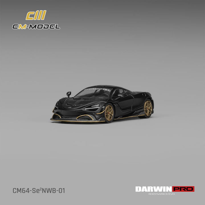 [Preorder] CM Model 1:64 DarwinPRO 720SE²NWB Matt Black CM64-Se²NWB-01