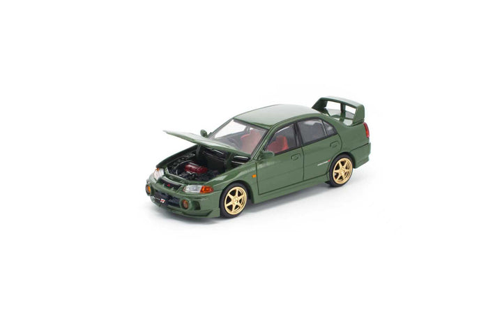 [Preorder] POPRACE 1:64 MITSUBISHI LANCER EVOLUTION IV GREEN PRE022