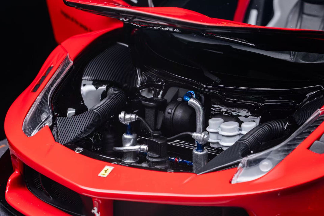 [Preorder] CHELEPAI 1:18 Ferrari LB458 GT Red With Opening Parts