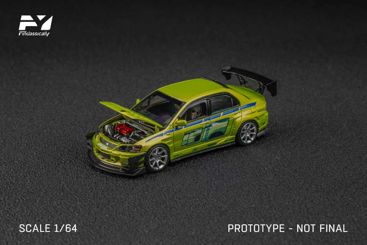 [Preorder] Findclassically 1:64 Mitsubishi 9th generation modified open cover version (3 Versions)