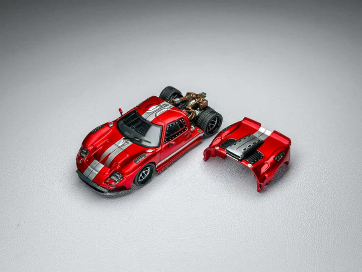 [Preorder] Rhino Model 1:64 Ford GT40 Engine Hood Magnetic Attraction Structure (2 Versions)