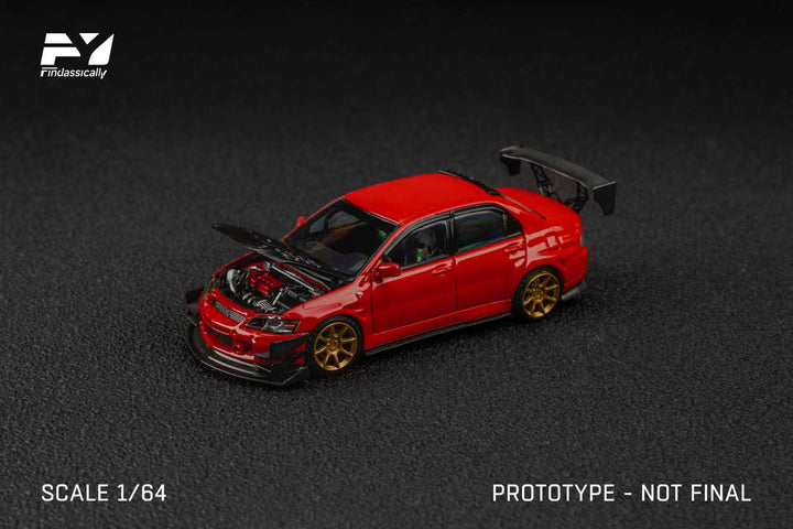 [Preorder] Findclassically 1:64 Mitsubishi 9th generation modified open cover version (3 Versions)