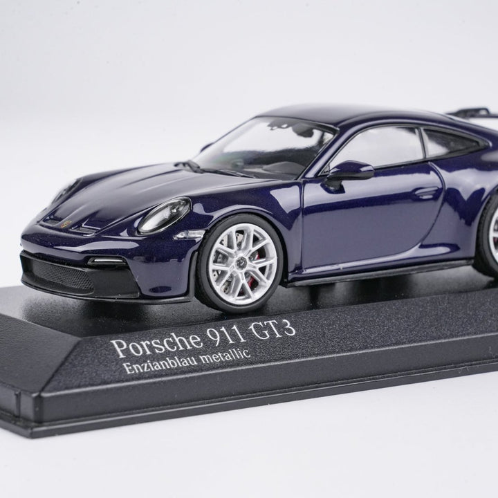 MINICHAMPS 1:43 PORSCHE 911(992) GT3 2021- BLUE METALLIC  410069208