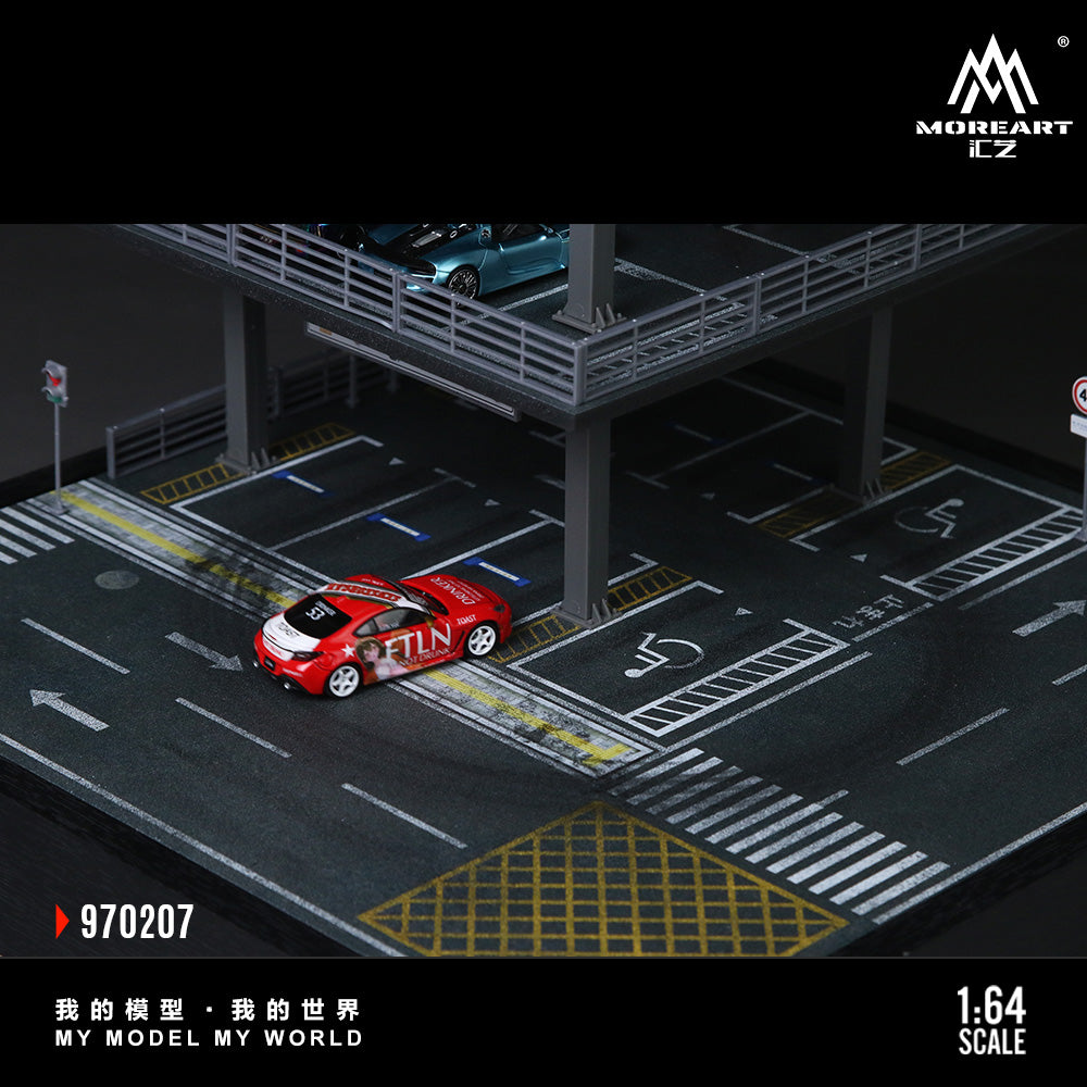Preorder] MoreArt 1:64 PARKING GARAGE DRIFTING SCENE MO970207