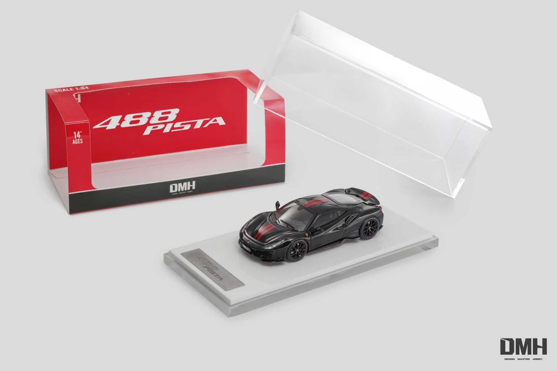 Preorder] DMH 1:64 Ferrari 488 Pista Novitec Coupe (6 Colours