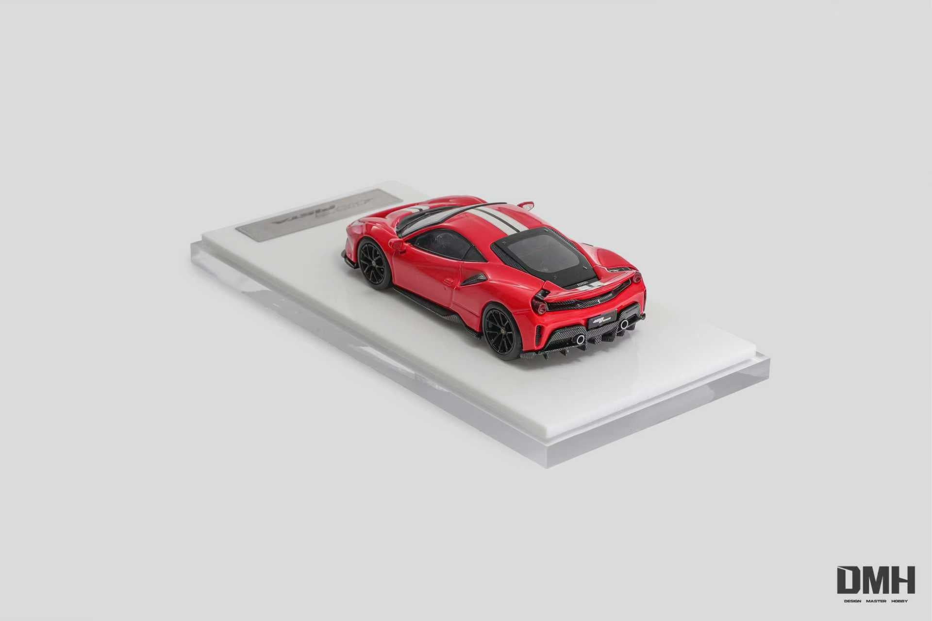 Preorder] DMH 1:64 Ferrari 488 Pista Novitec Coupe (6 Colours
