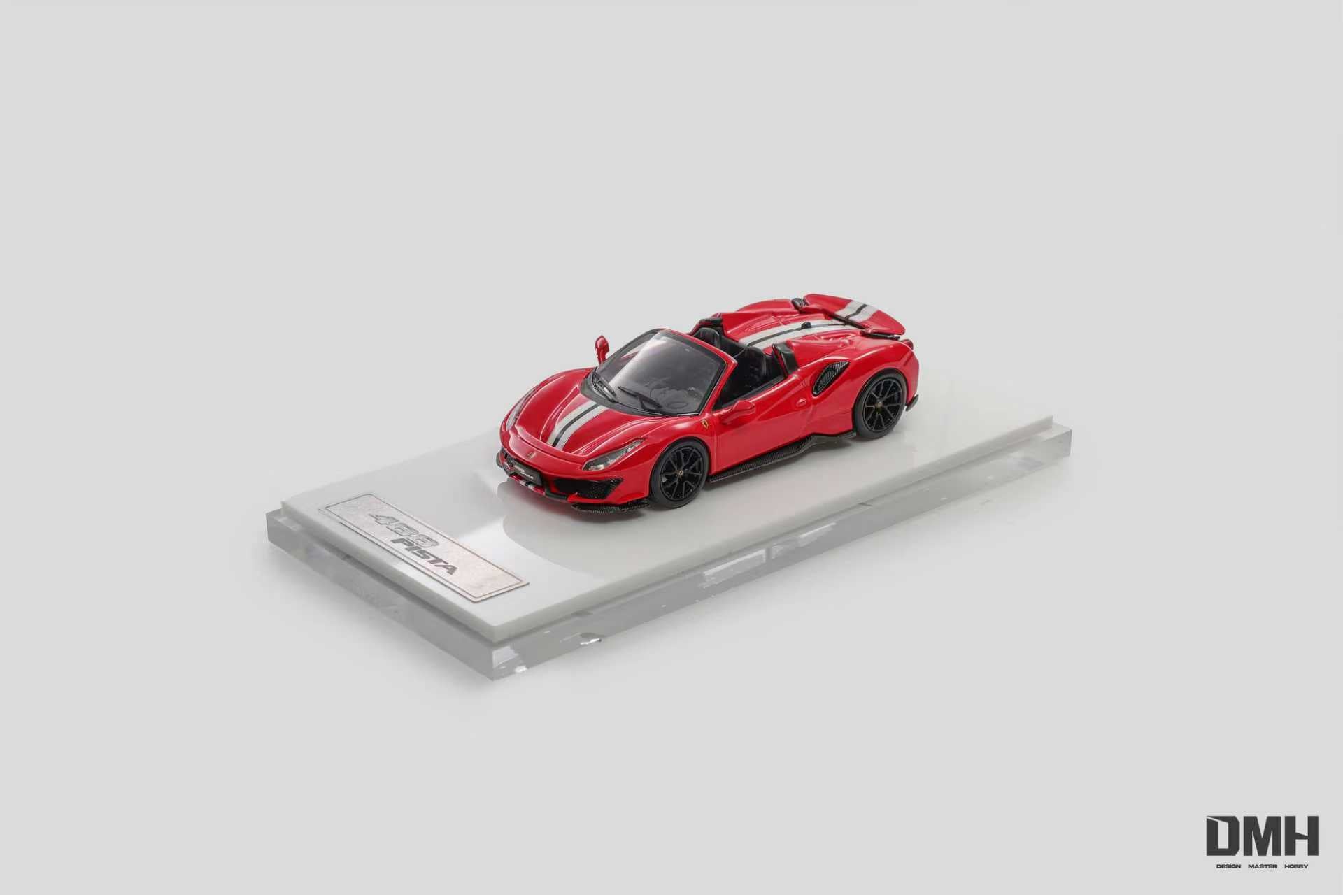 Preorder] DMH 1:64 Ferrari 488 Pista Novitec Spider (6 Colours
