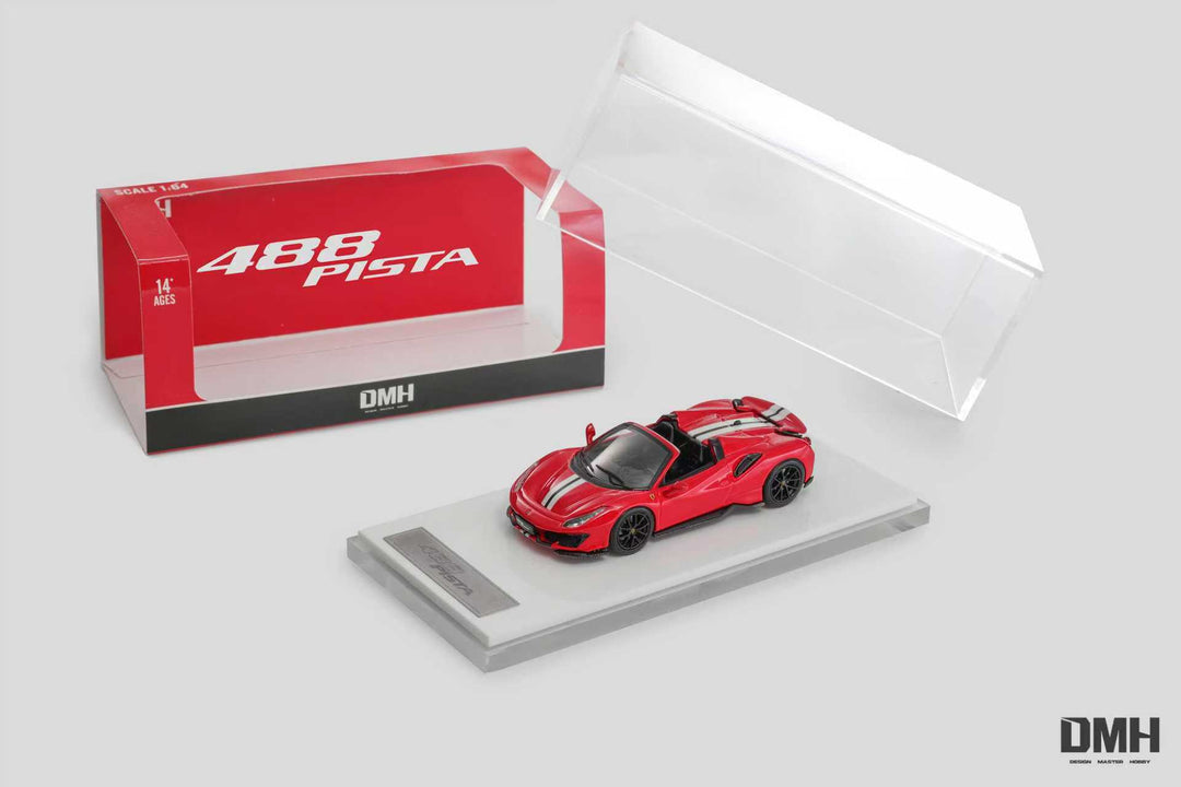 [Preorder] DMH 1:64 Ferrari 488 Pista Novitec Spider (6 Colours)