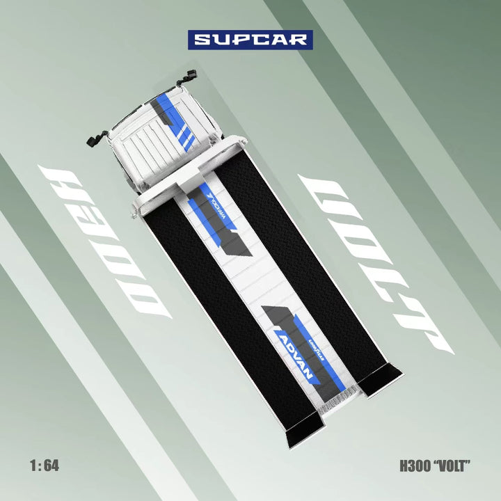 [Preorder] SUPCAR 1:64 ADVAN“VOLT” H300 Blue&amp;White Livery SC647237