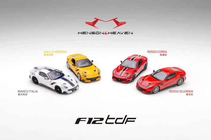 [Preorder] HH Model 1:64 Ferrari F12 TDF (4 Variants)