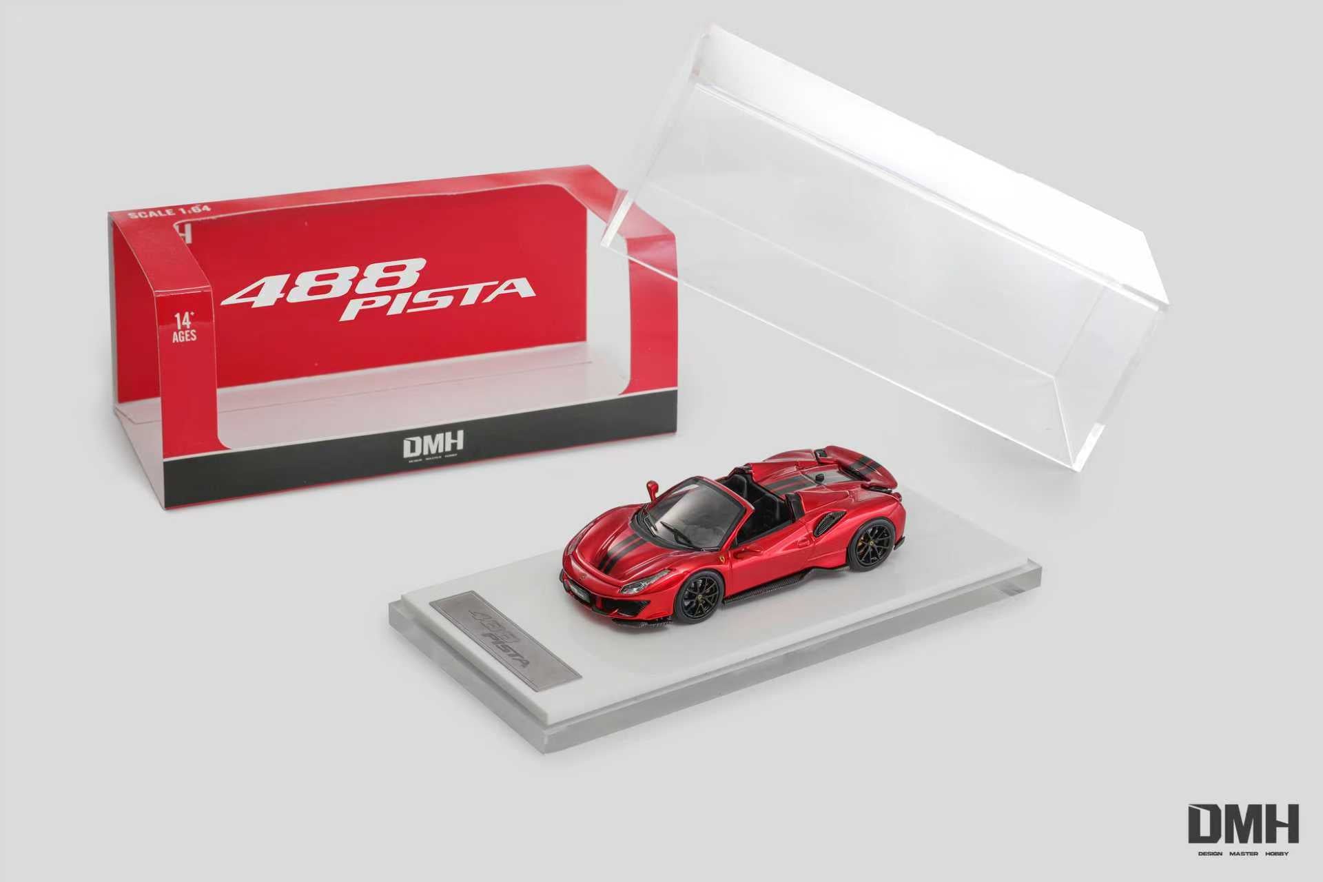 Preorder] DMH 1:64 Ferrari 488 Pista Novitec Spider (6 Colours