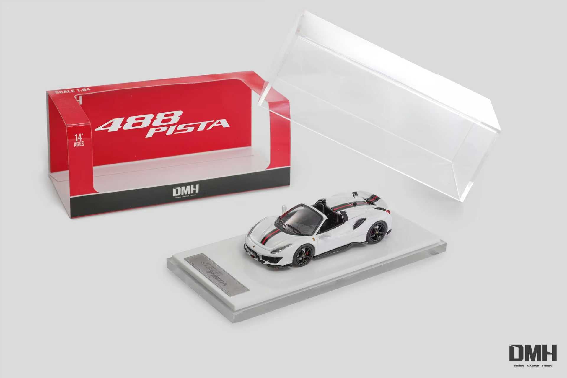 Preorder] DMH 1:64 Ferrari 488 Pista Novitec Spider (6 Colours