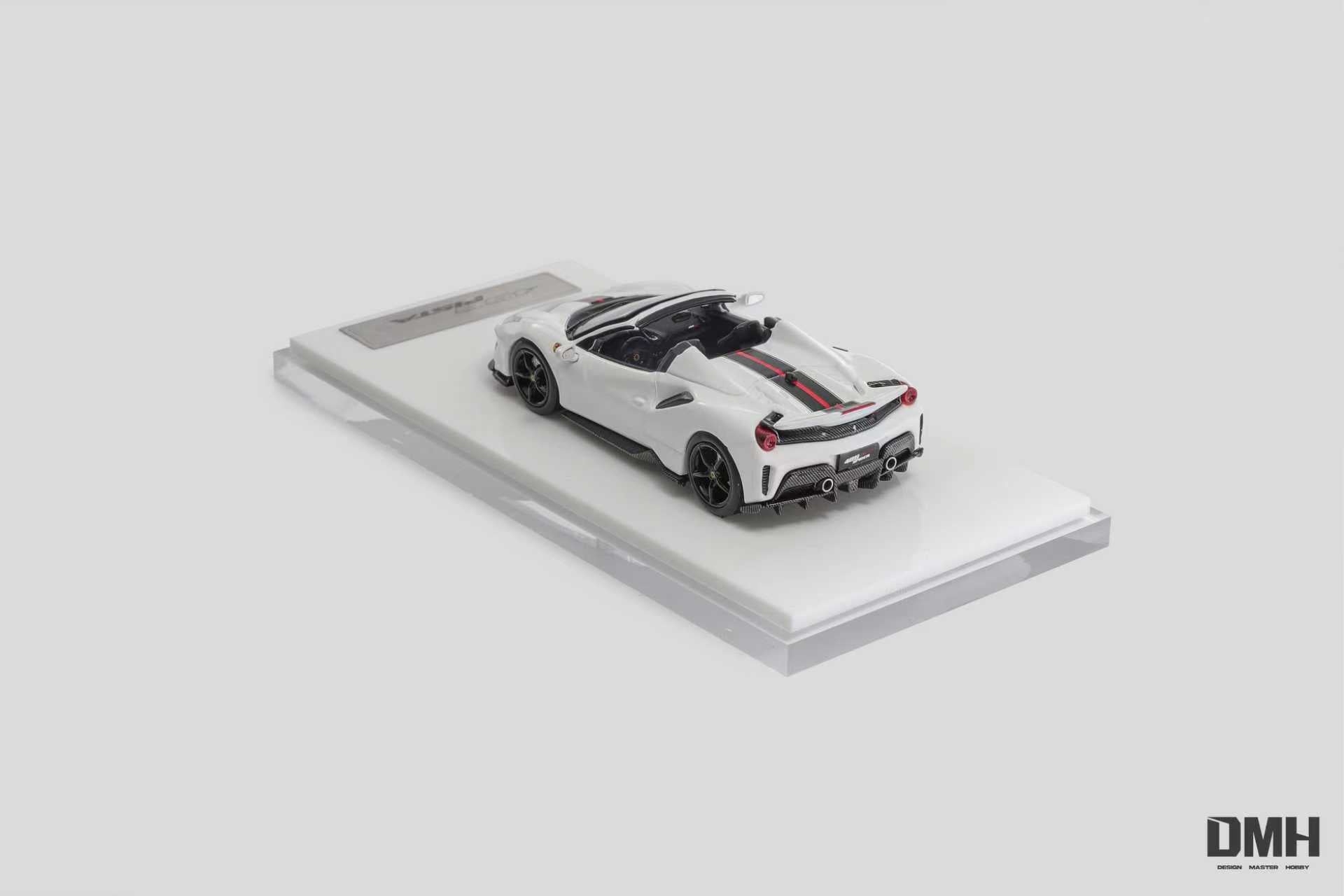 Preorder] DMH 1:64 Ferrari 488 Pista Novitec Spider (6 Colours