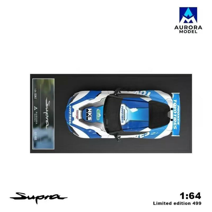 [Preorder] Aurora Model 1:64 Toyota Supra A90 Oriental Tires D1GP Drift Racing (4 Versions)