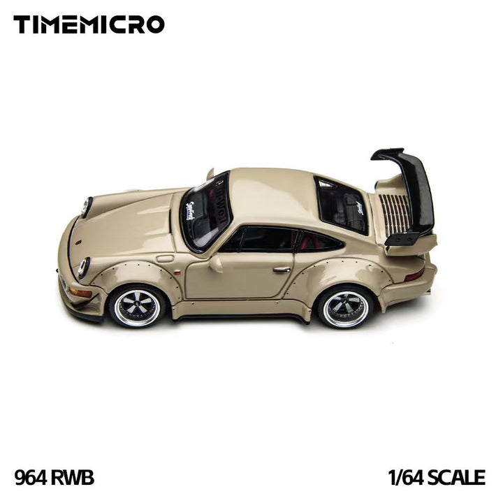 [Preorder] TimeMicro 1:64 Porsche RWB 964 Beige TM648501/PJ046 (2 Versions)