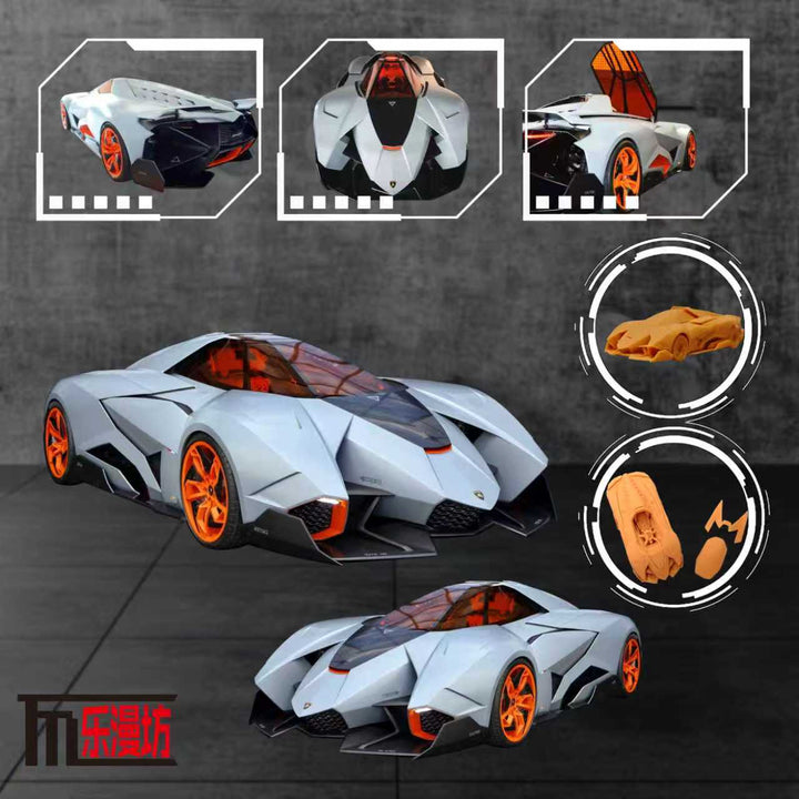 [Preorder] LMF Model 1:64 Lamborghini Egoista (2 Colours)