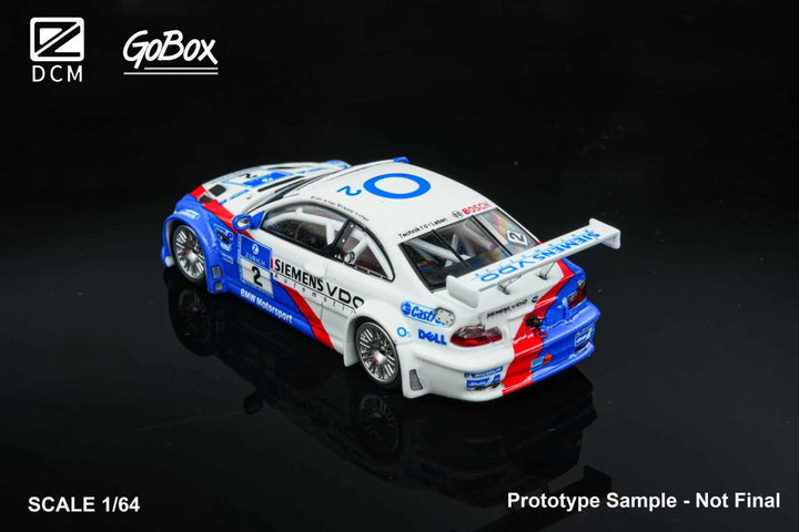 [Preorder] DCM 1:64 BMW M3 GTR E46 (2 Versions)