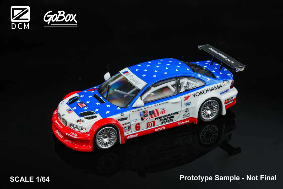 [Preorder] DCM 1:64 BMW M3 GTR E46 (2 Versions)