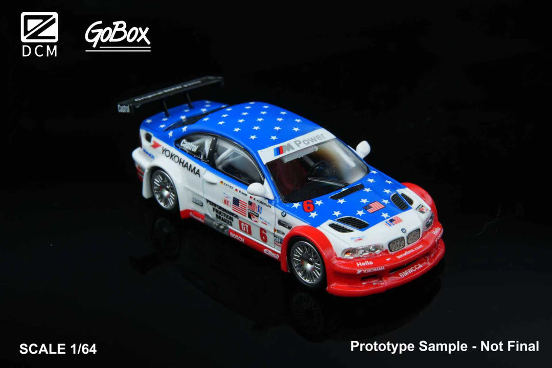[Preorder] DCM 1:64 BMW M3 GTR E46 (2 Versions)