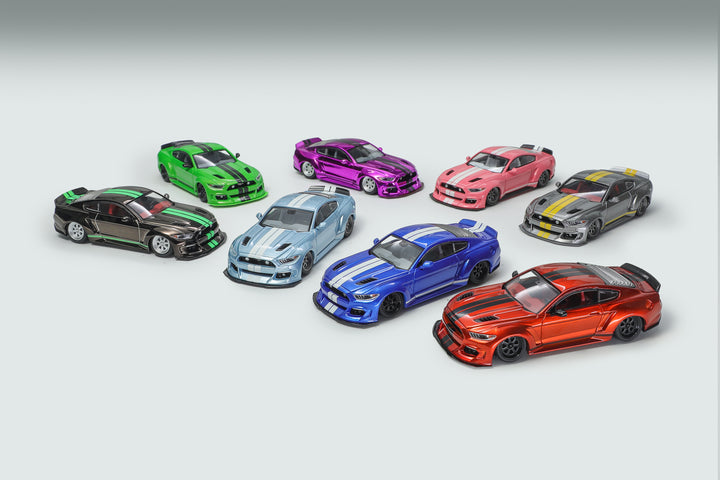 [Preorder] Liberty 1:64 Ford Mustang 6th Generation Clinched Widebody Kit (8 Colours)