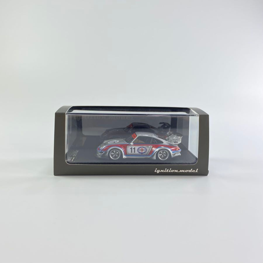 1/43 Accensione Modello Rwb 993 Argento/Rosso Martini 1/43 Accensione Modello Rwb 993 Argento/Rosso Martini