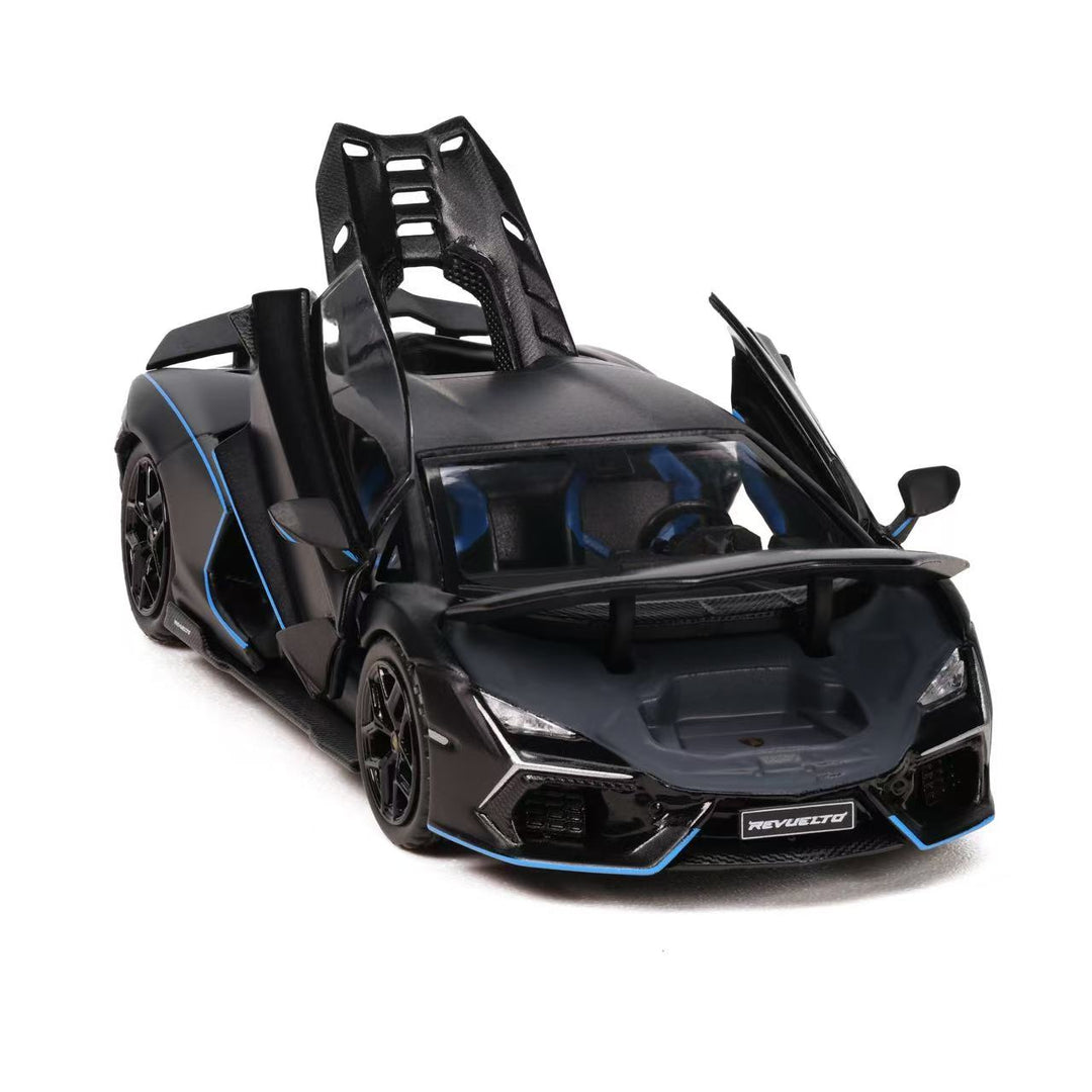 [Preorder] HungHing Toys 1:64 Lamborghini Revuelto Black HS006-08