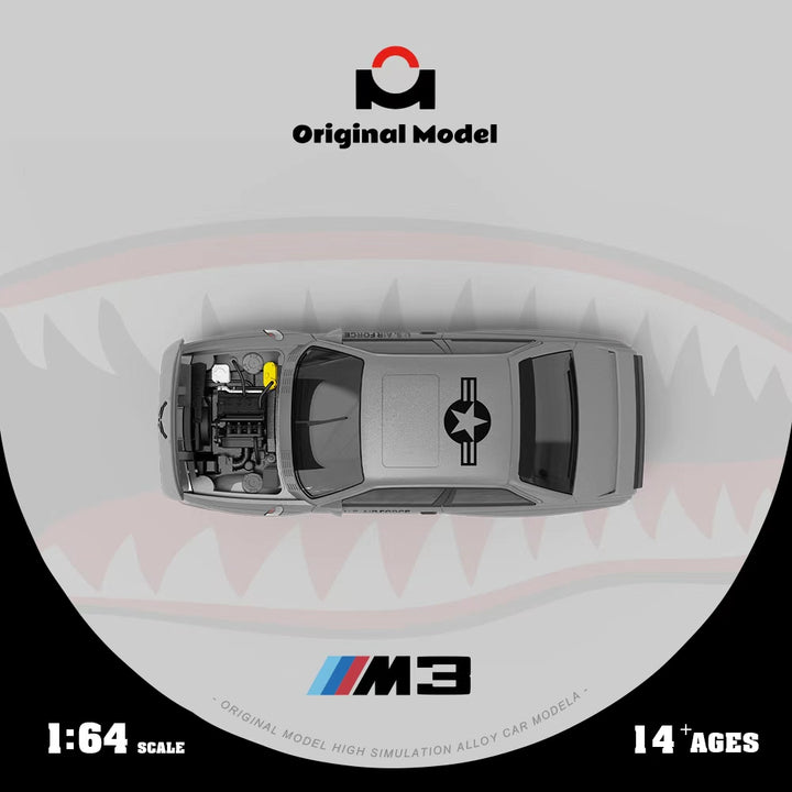[Preorder] Original Model 1:64 BMW E30 M3 Shark livery OM647809