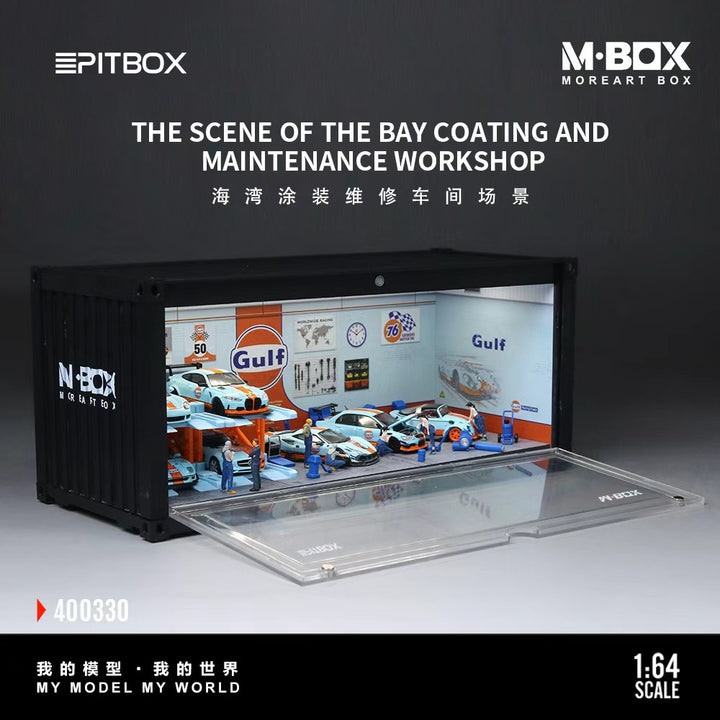 [Preorder] MBOX 1:64 Gulf Maintenance Workshop MB400330