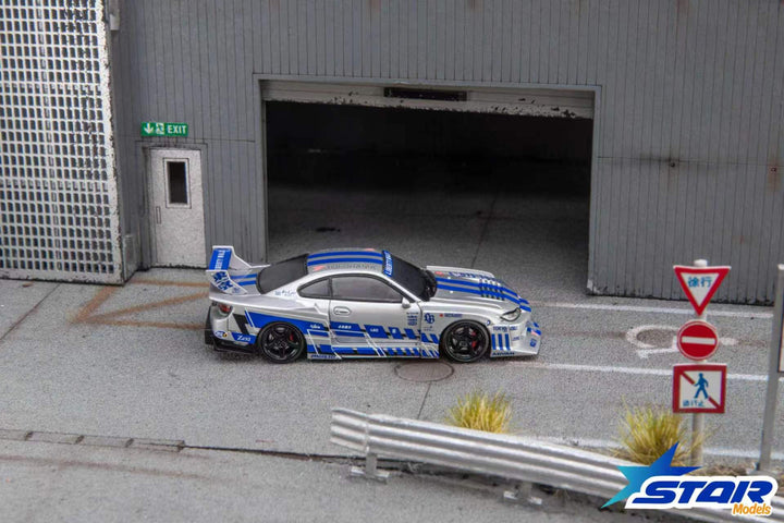 [Preorder] Star Models 1:64 Nissan S15 Silvia Widebody Modified (2 Colours)