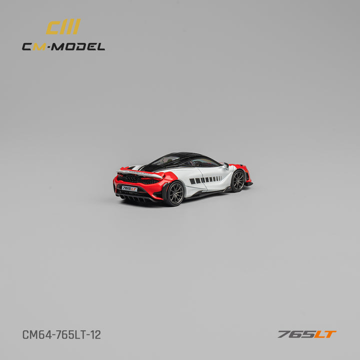 [Preorder] CM Model 1:64 Mclaren 765LT Red/ White