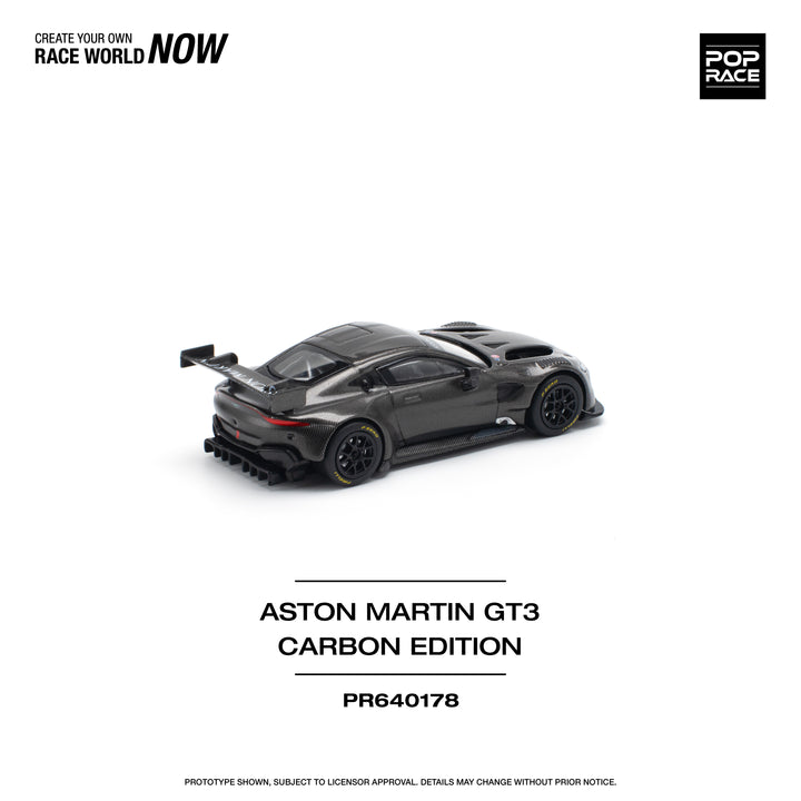 [Preorder] POPRACE 1:64 ASTON MARTIN VANTAGE GT3 CARBON EDITION