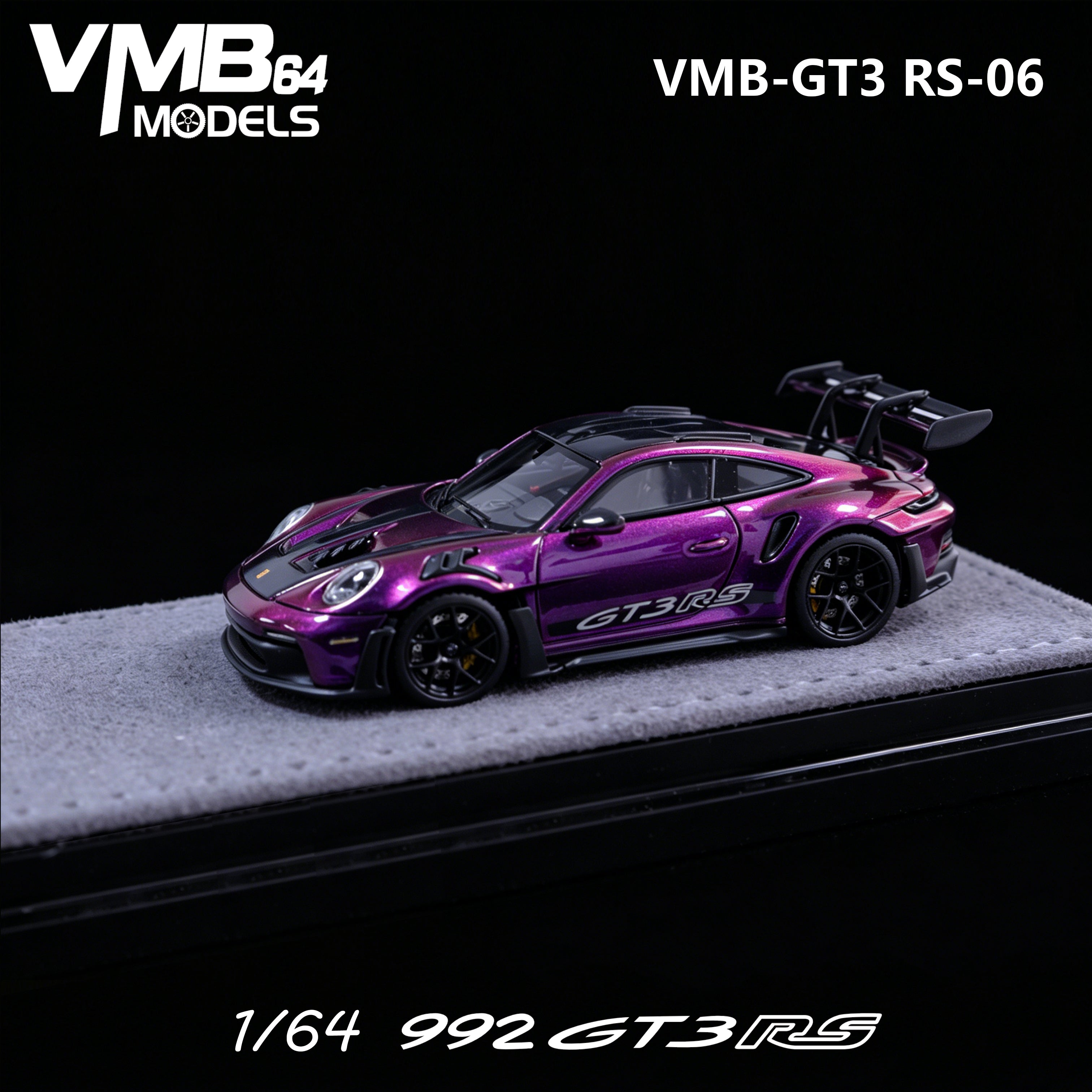 Preorder] VMB 1:64 992 GT3 RS Fantasy Purple – Horizon Diecast