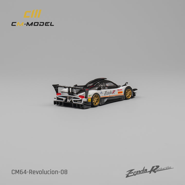 [Preorder] CM Model 1:64 Pagani Zonda Rev (White) CM64-Revolucion-08