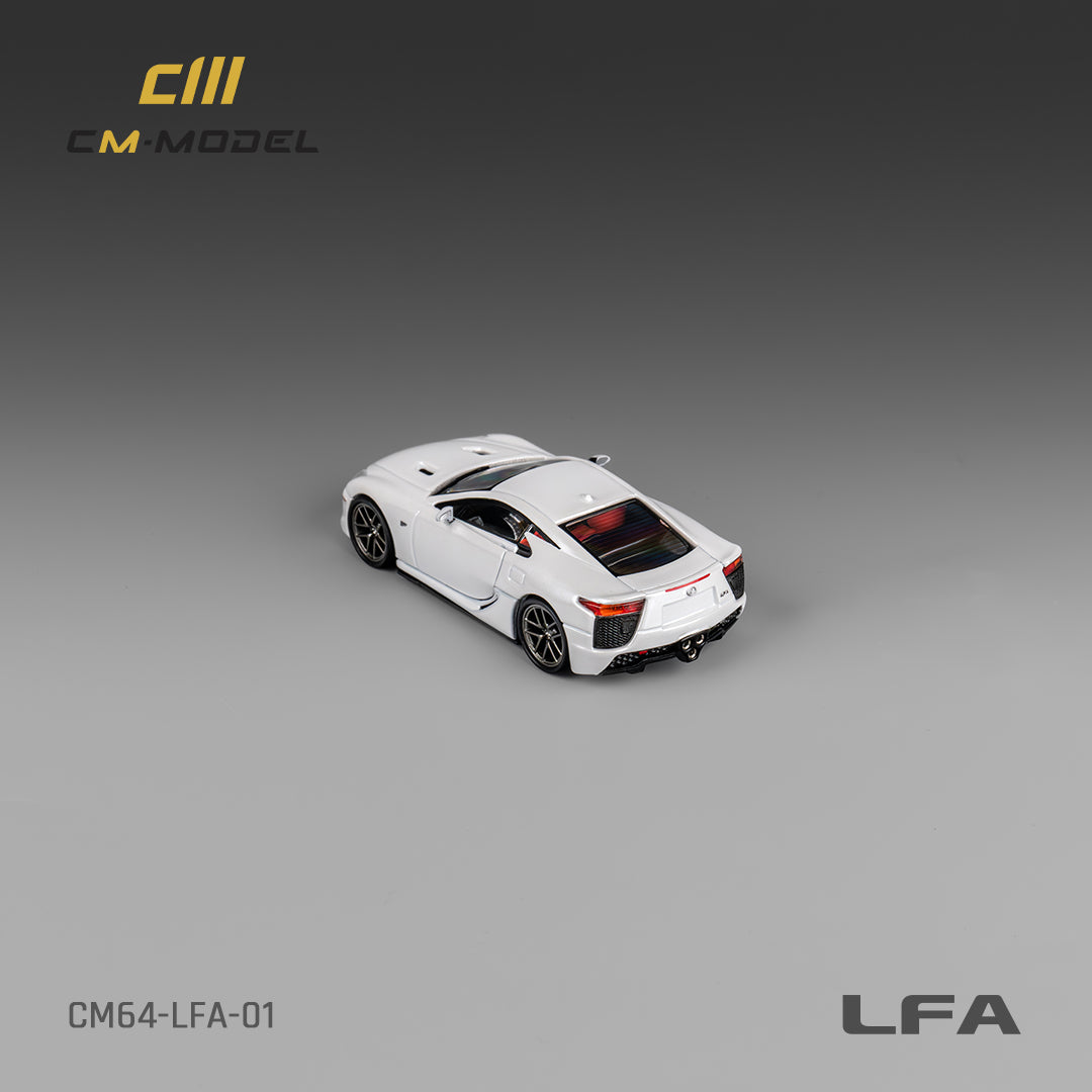 [Preorder] CM Model 1:64 Lexus LFA Pearl white