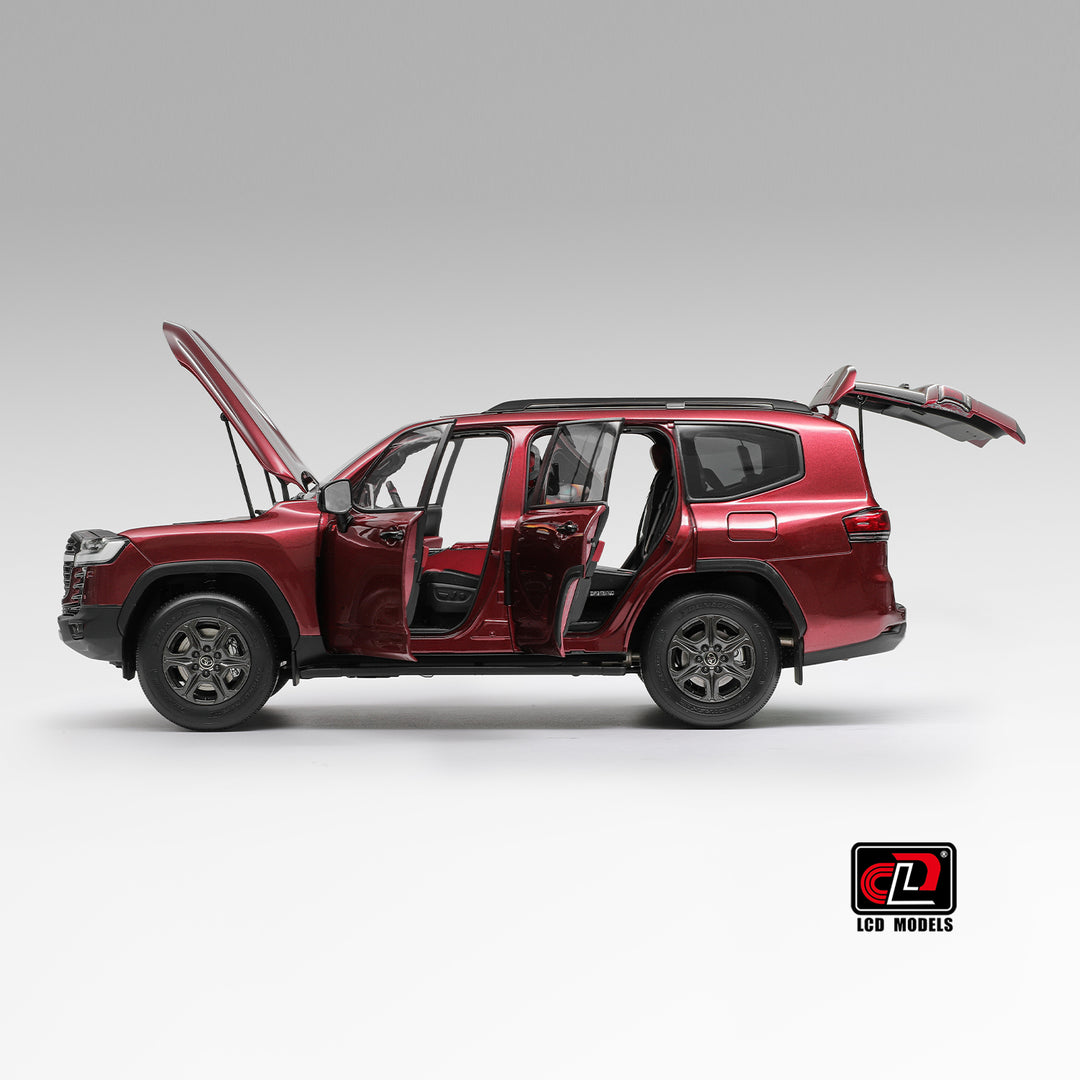 [Preorder] LCD 1:18 Toyota Land Cruiser LC300-GR Sport (4 Colours) LCD18013