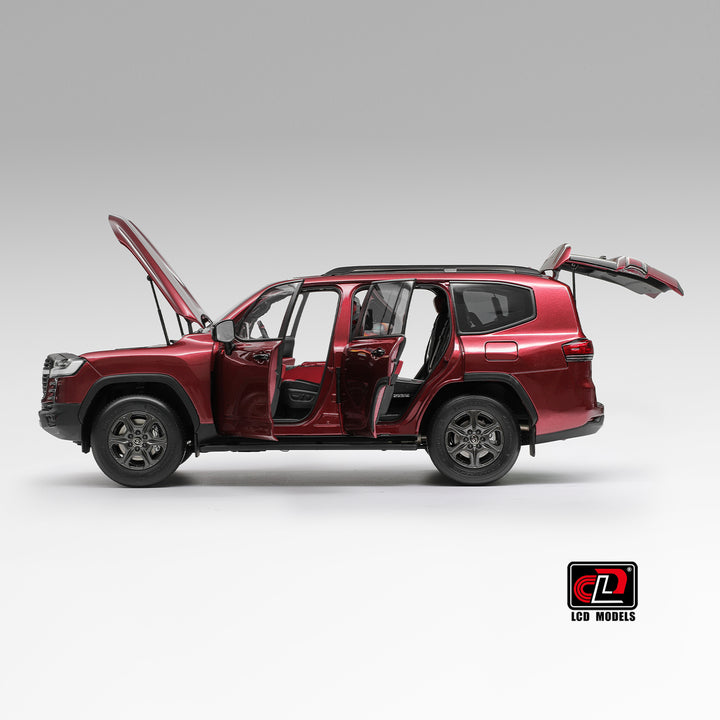 [Preorder] LCD 1:18 Toyota Land Cruiser LC300-GR Sport (4 Colours) LCD18013