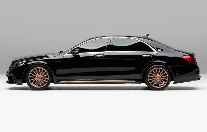 Vehicle Art 1:18 Mercedes-Benz AMG S63/S65 White/Black