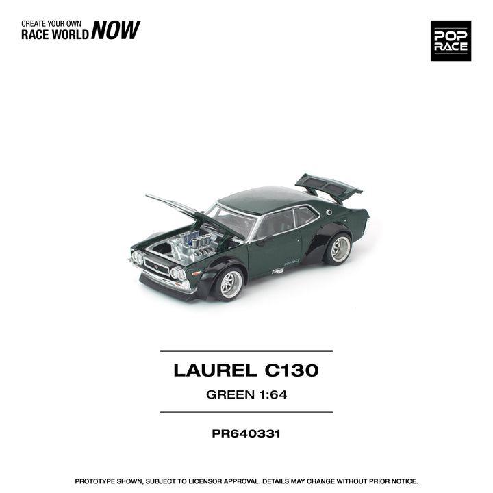 [Preorder] POPRACE 1:64 LAUREL C130 GREEN PR640331