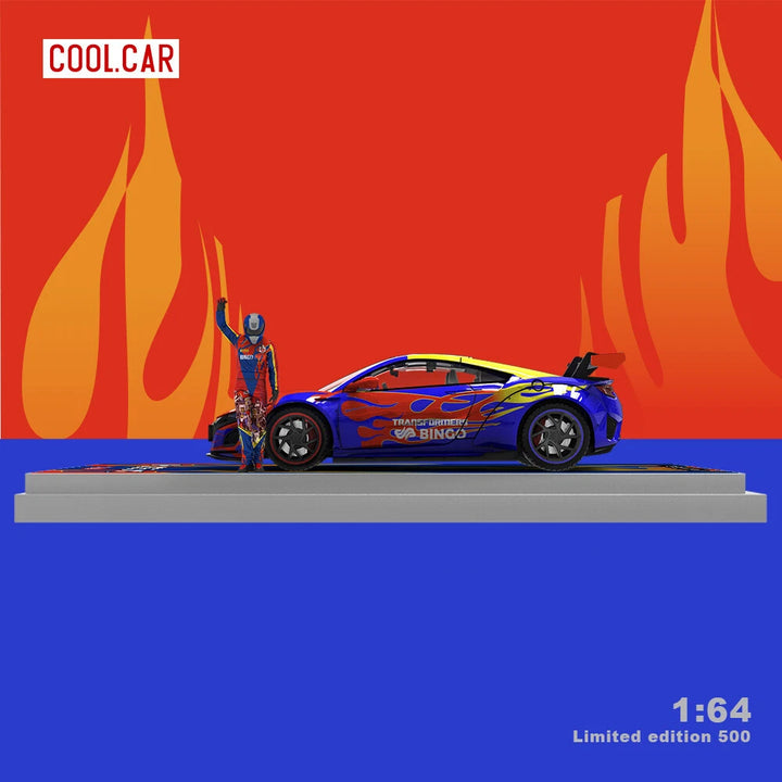 Cool Car 1:64 Honda NSX Warfire Supercar CC641621