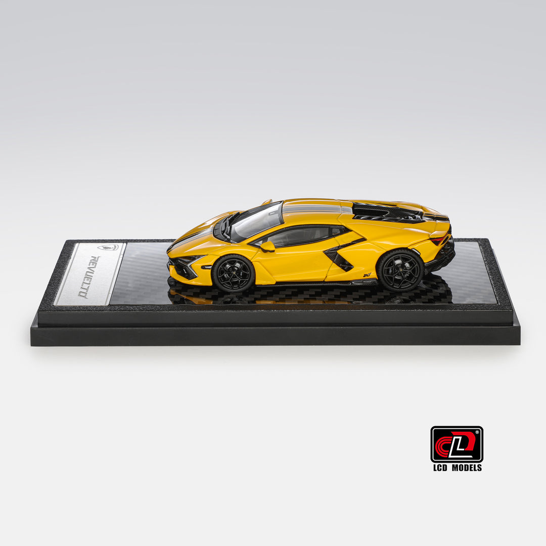 [Preorder] LCD 1:64 Lamborghini Revuelto Yellow 20th Anniversary LCD64042-YE20