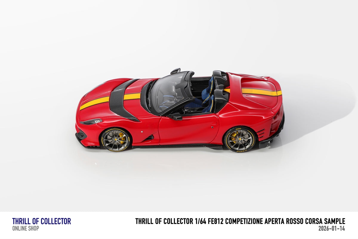 TOC 1:64 Ferrari 812C Aperta (10 Colours) – Horizon Diecast
